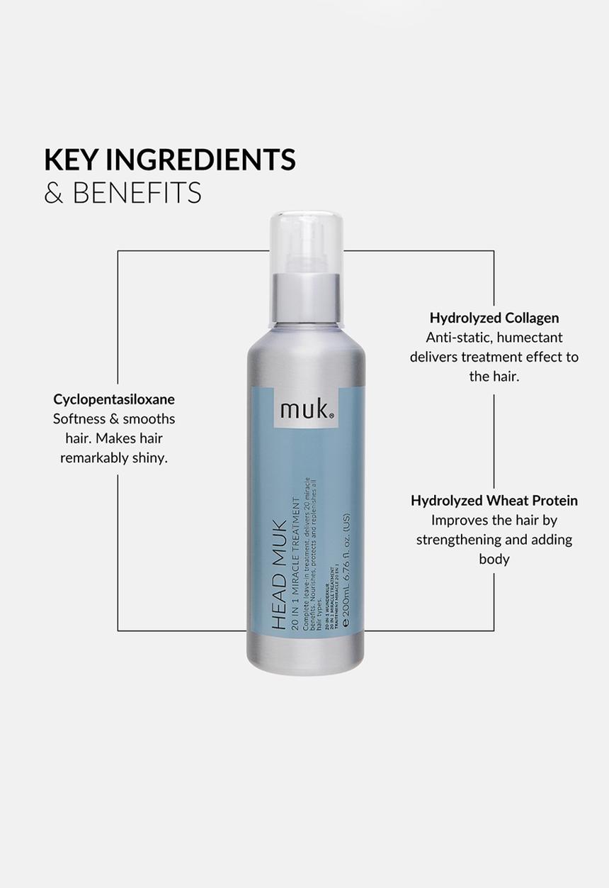 MUK Haircare - Head muk 20 in 1 Miracle Treatment - 200ml