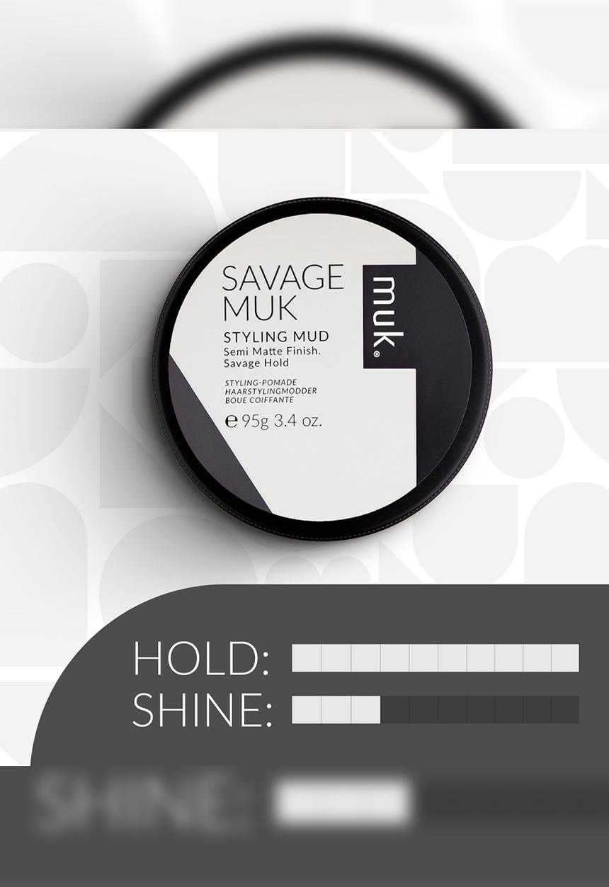 MUK Haircare - Savage Styling Mud - 95g
