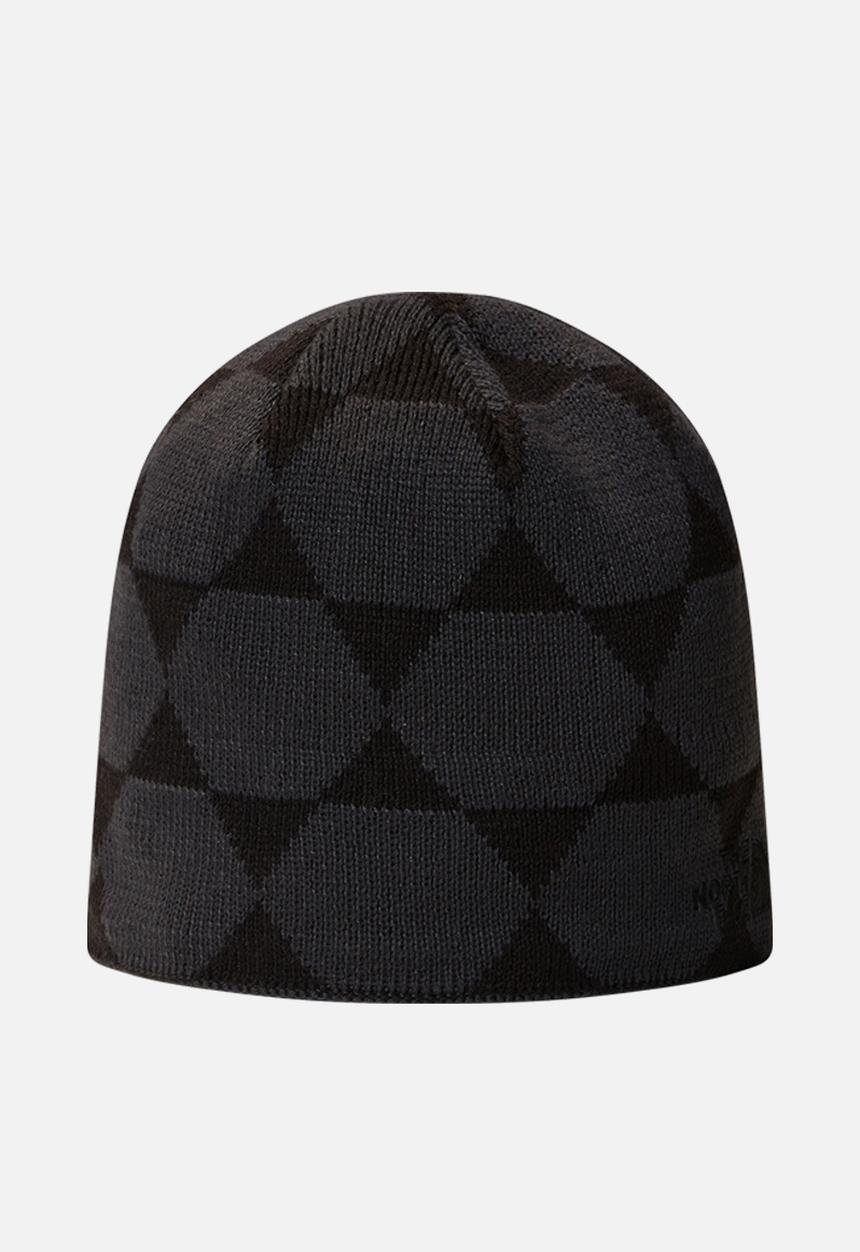 The North Face - Jim Beanie - TNF Black-Asphalt Grey Geodesic Jacquard