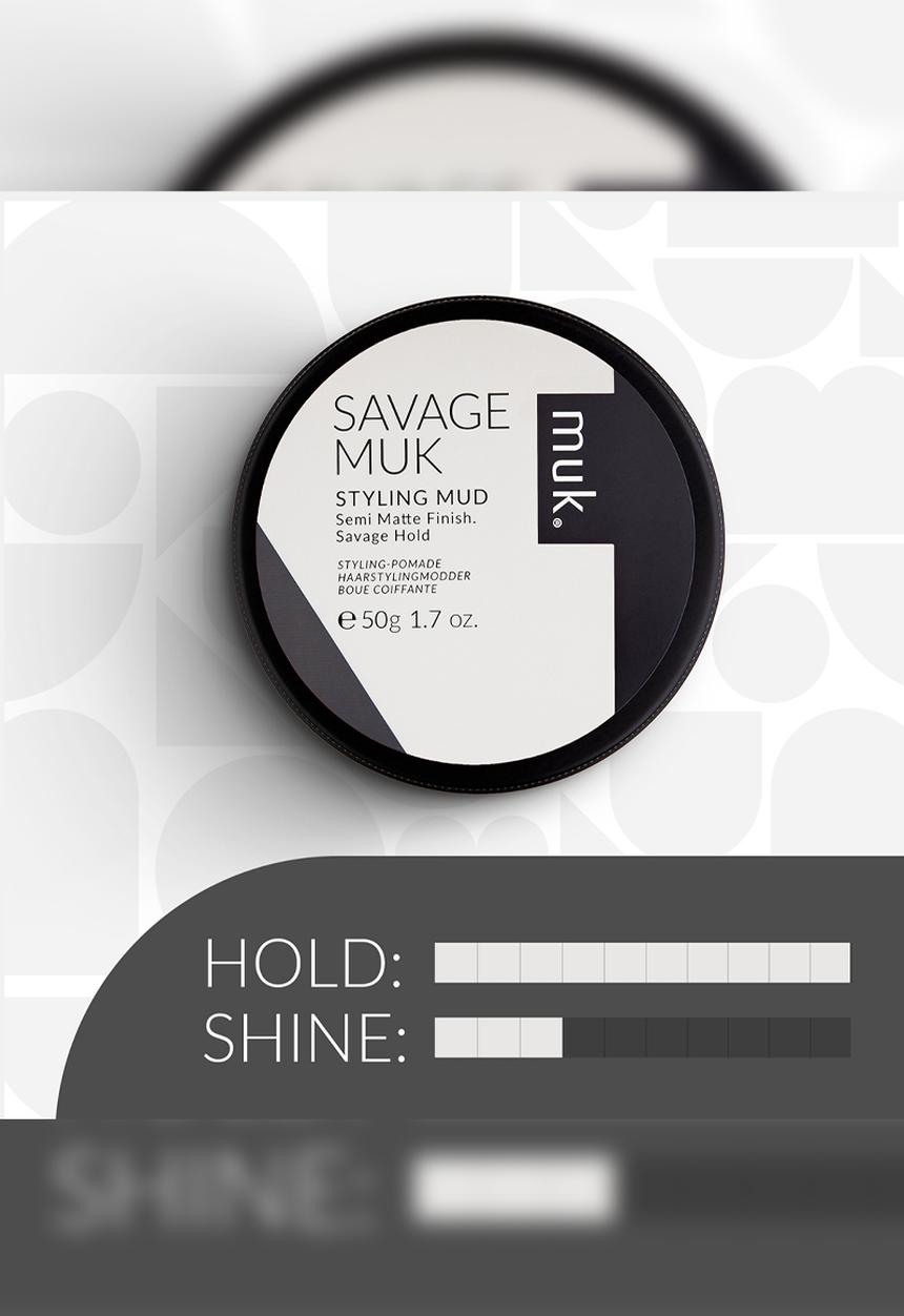MUK Haircare - Savage Styling Mud - 50g
