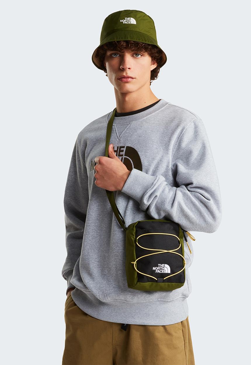 The North Face - Jester Crossbody - Woodland Green -Black-Honeyed Sand 