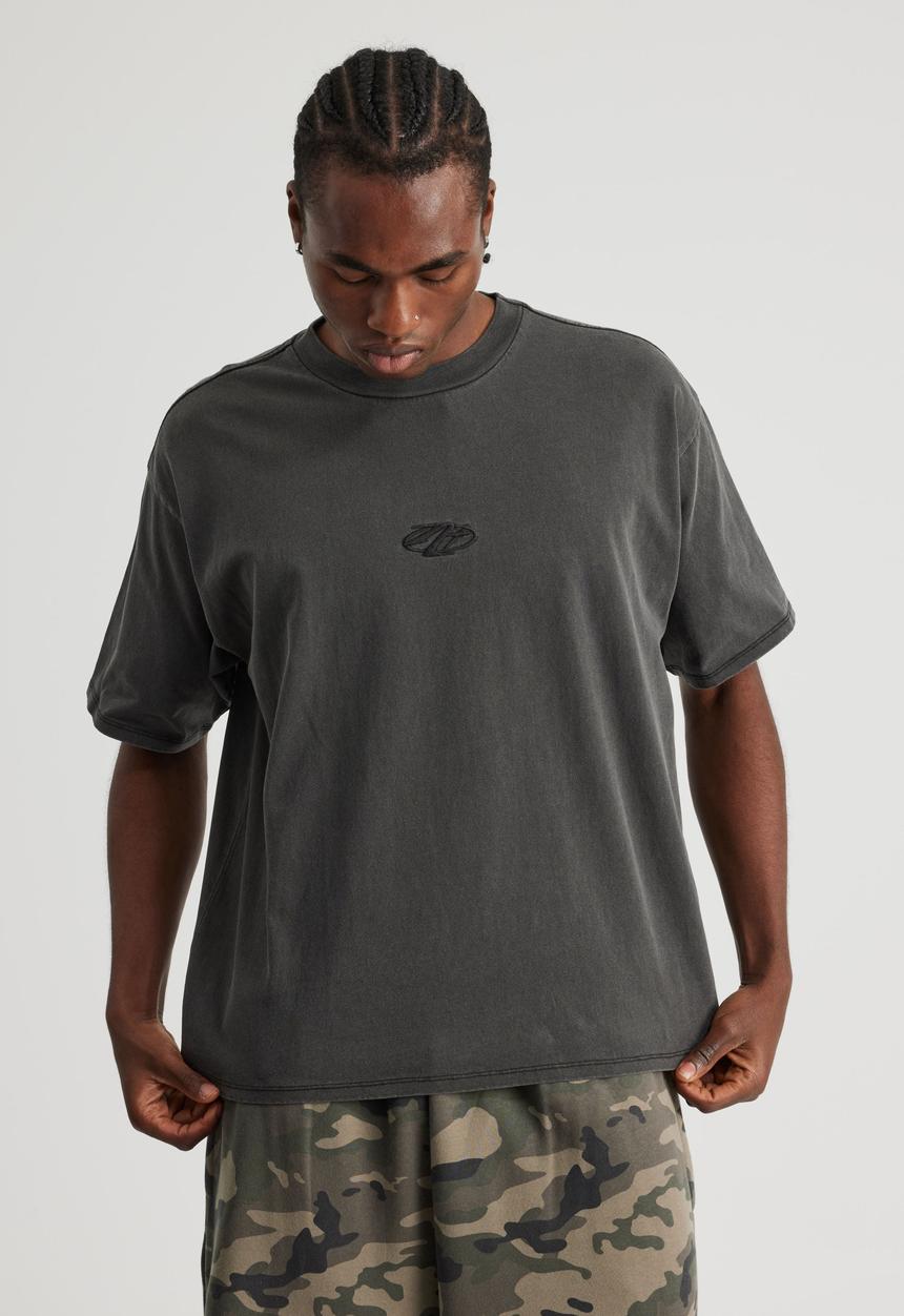 Factorie - Notion Vintage Graphic Tshirt - Ntn Washed Black/Ntn Locked