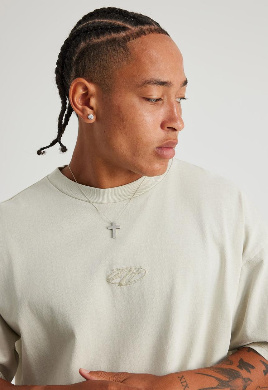 Factorie - Notion Vintage Graphic Tshirt - Ntn Washed Pebble/Ntn Locked