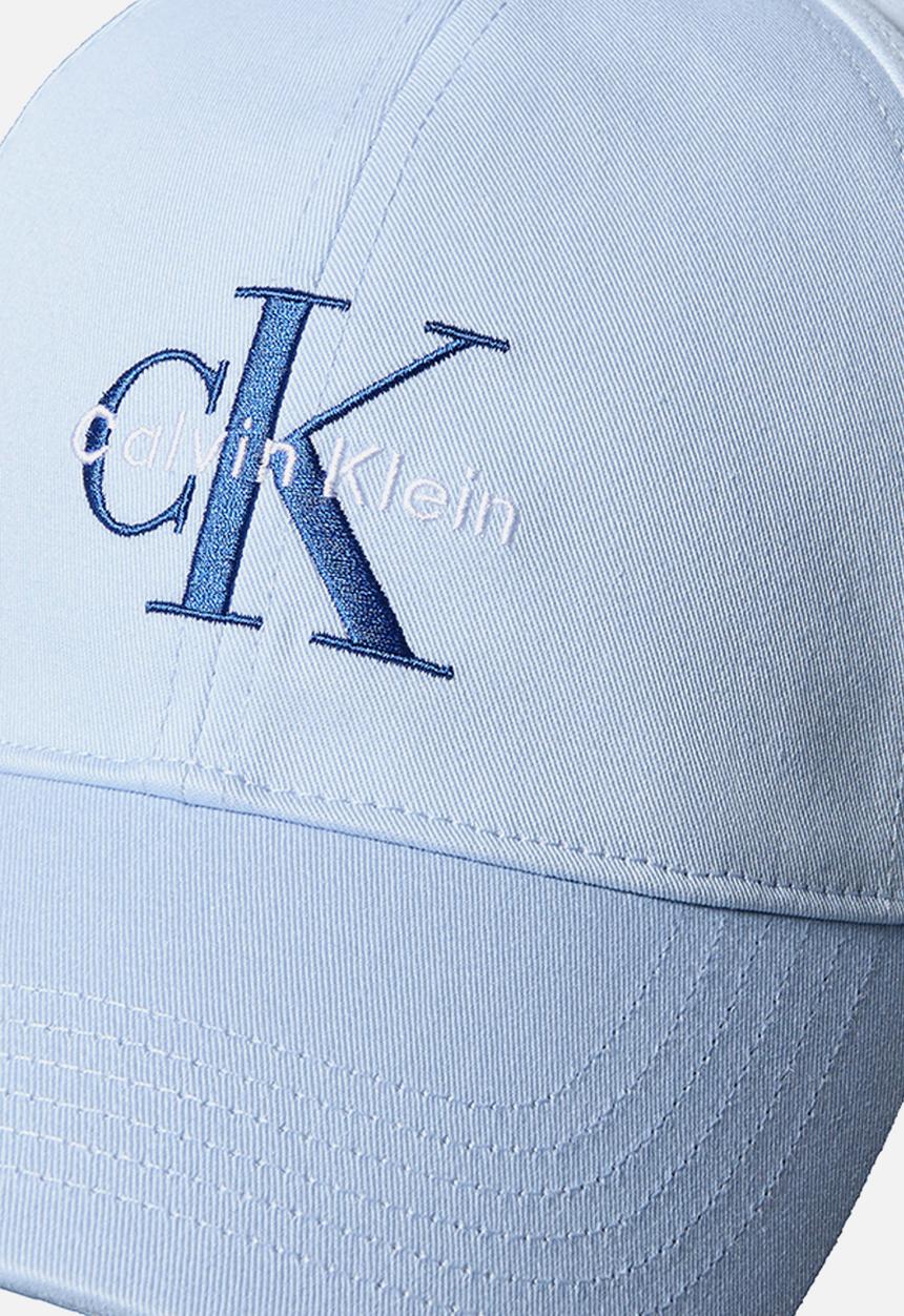 Calvin Klein - Monologo Embroidery Baseball Cap - Casual Blue