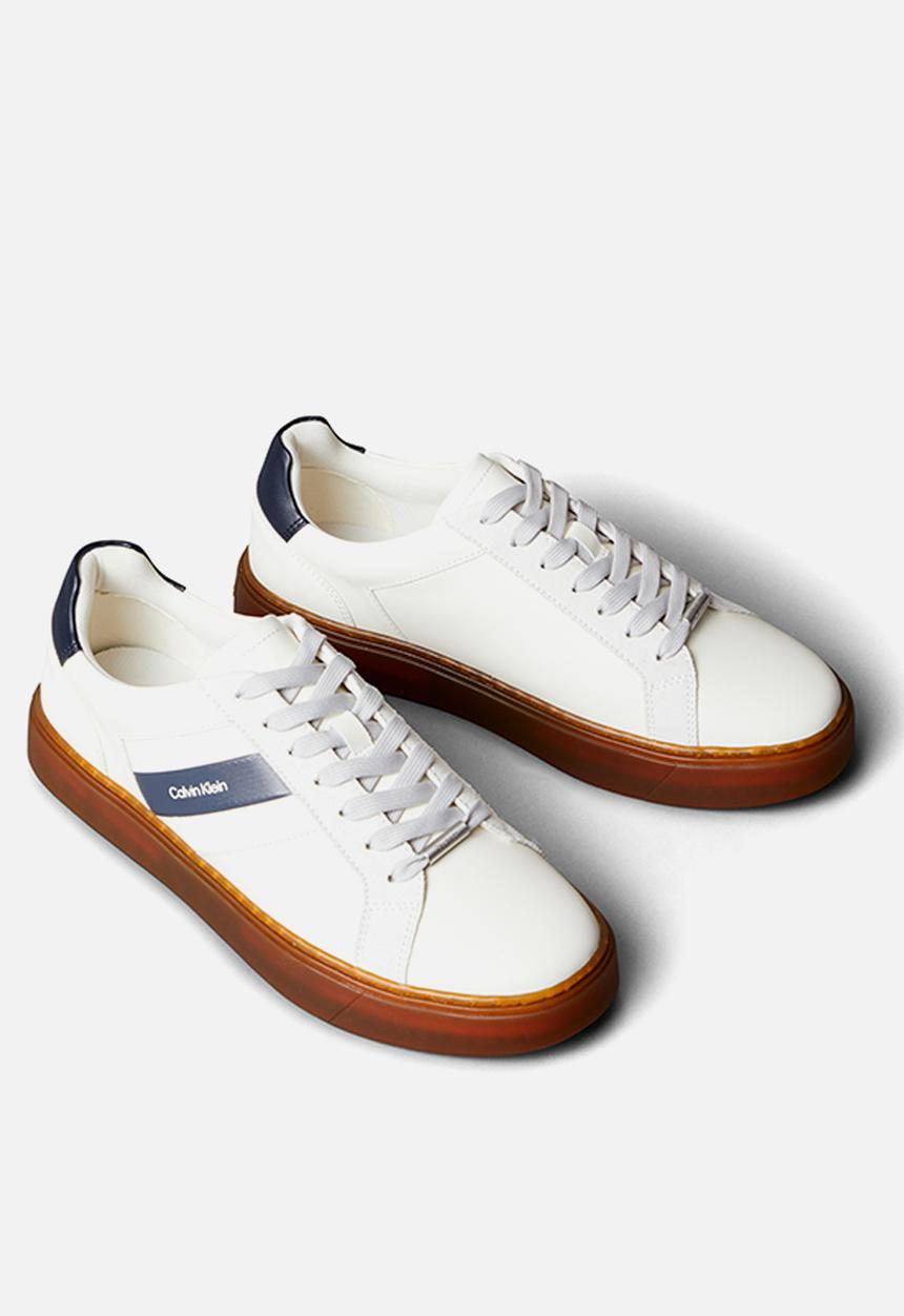 Calvin Klein - Classic Cupsole Laceup - Marshmallow/Navy/Gum