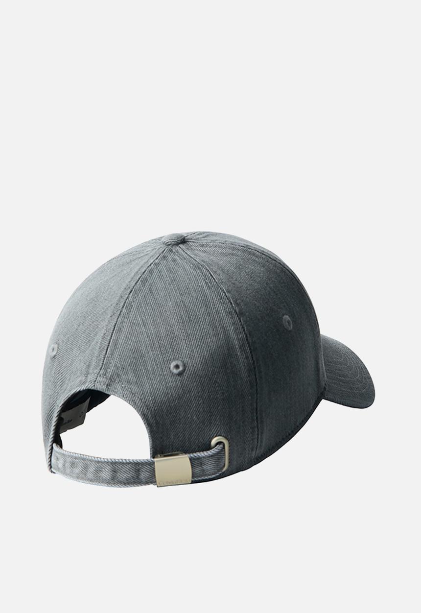 Calvin Klein - Monologo Embroidery Denim Baseball Cap - Dark Grey