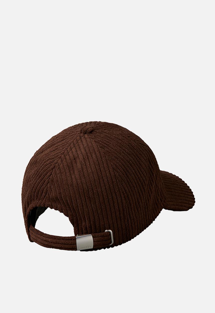Calvin Klein - Felt Monogram Patch Cap - Chocolate Martini