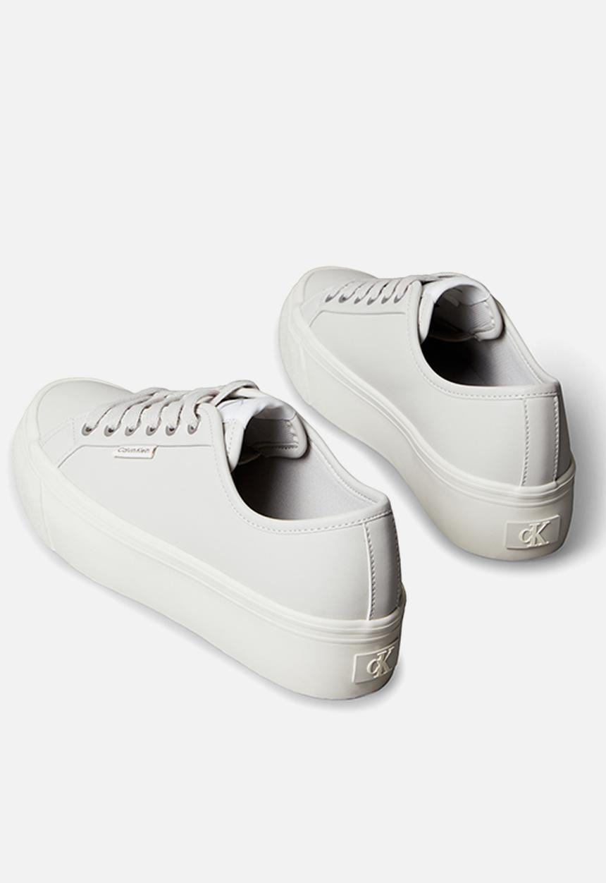Calvin Klein - Vulc Flatf Lace Up - Moonstruck/Dk Ecru