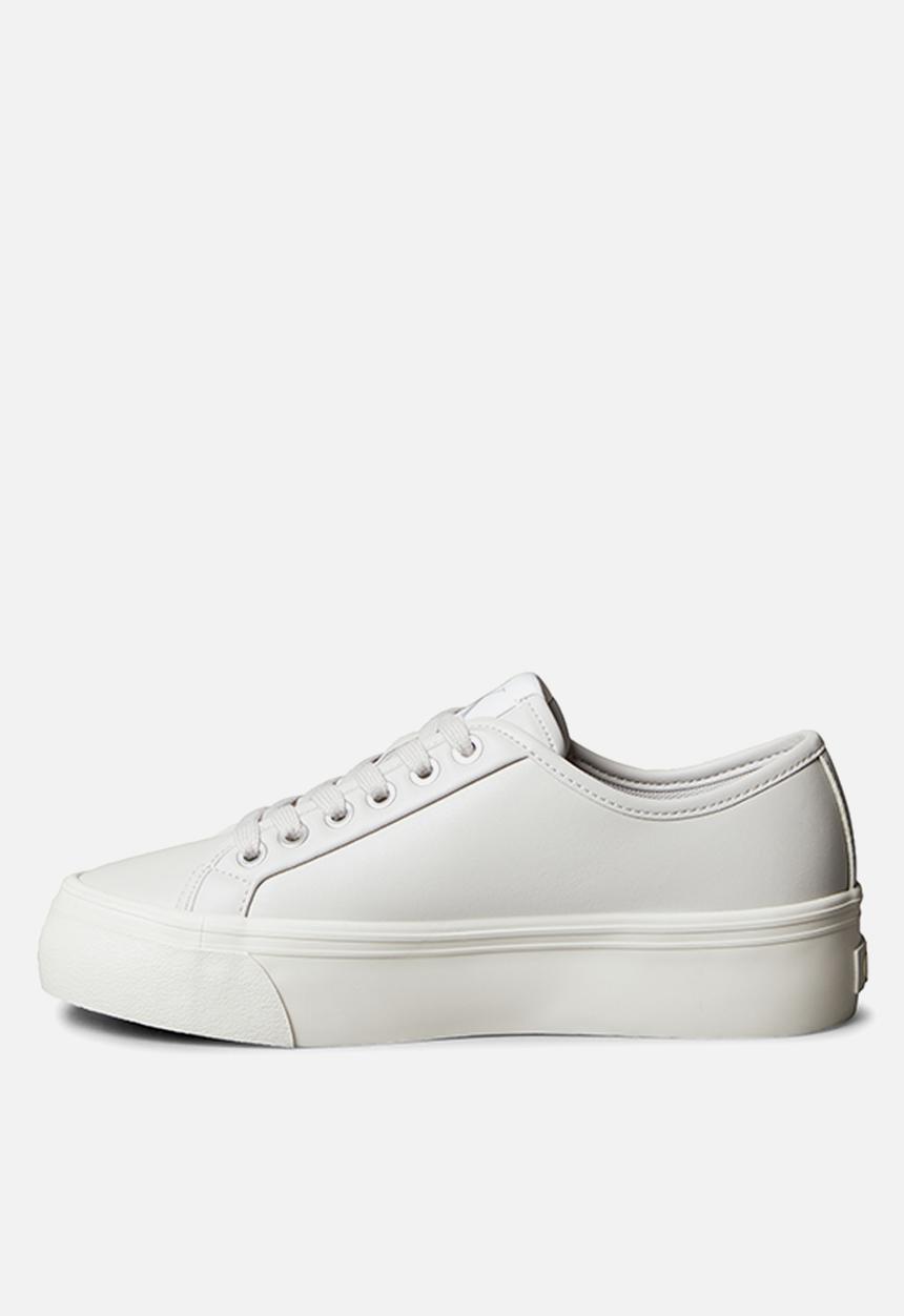 Calvin Klein - Vulc Flatf Lace Up - Moonstruck/Dk Ecru