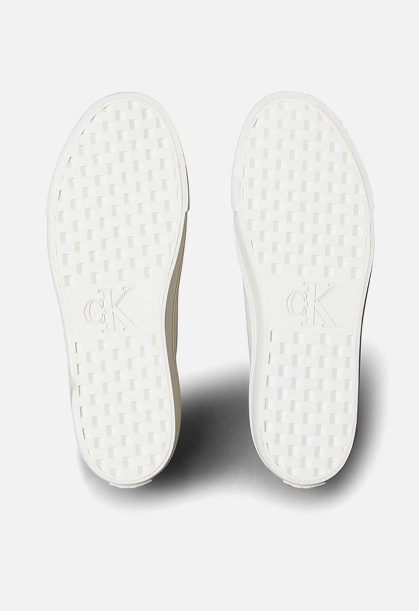 Calvin Klein - Vulc Flatf Lace Up - Moonstruck/Dk Ecru