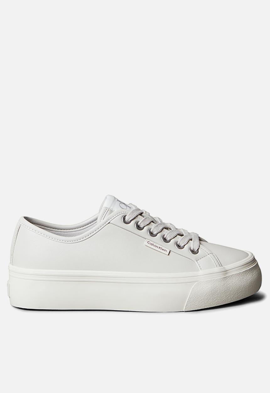 Calvin Klein - Vulc Flatf Lace Up - Moonstruck/Dk Ecru