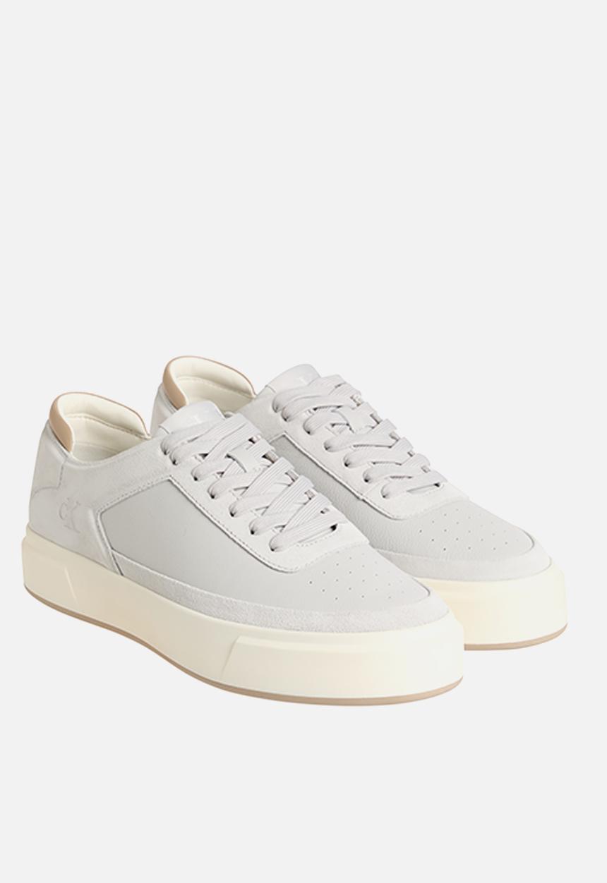 Calvin Klein - Basket Cupsole Laceup - Oyster Mushroom/Travertine