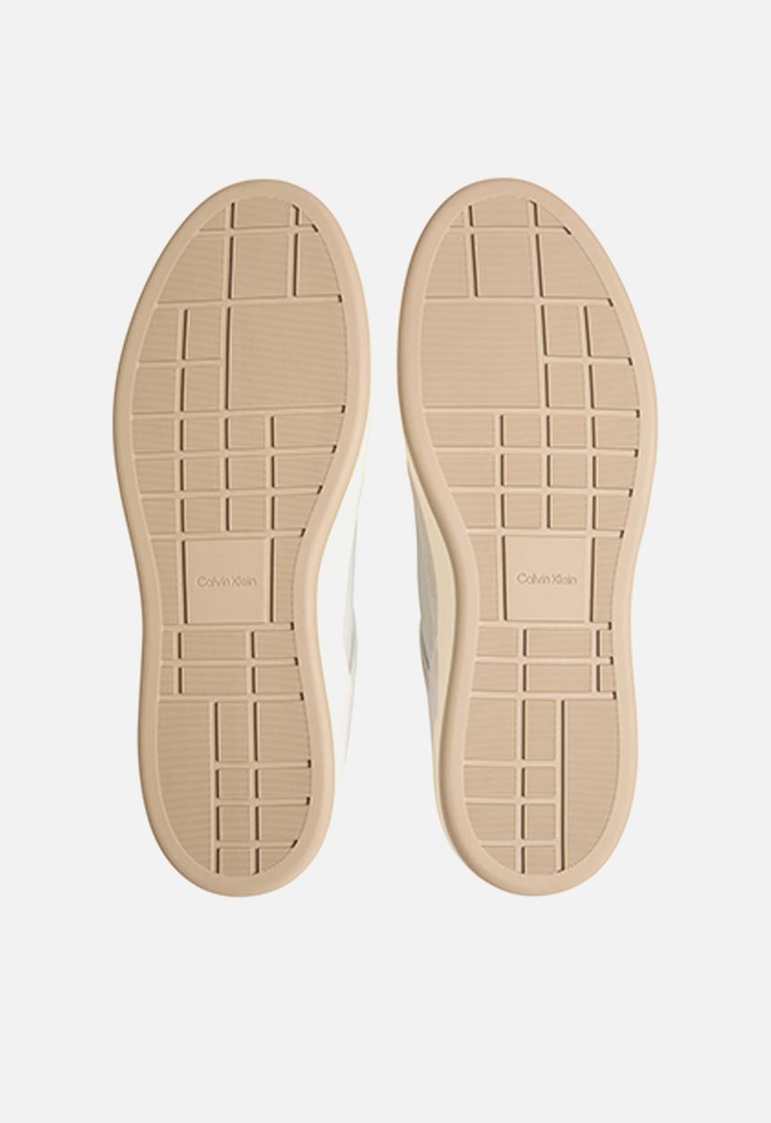 Calvin Klein - Basket Cupsole Laceup - Oyster Mushroom/Travertine