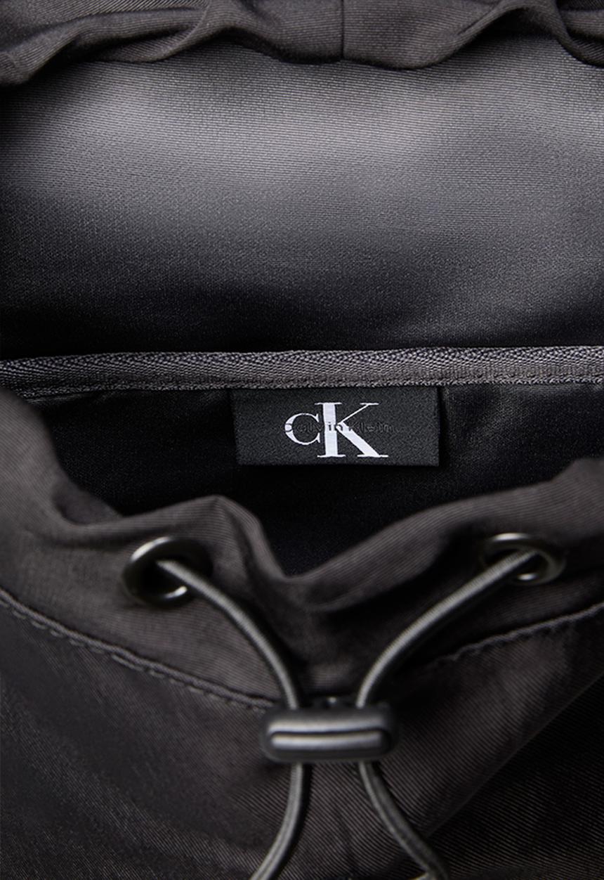 Calvin Klein - Bold Mini Flap Backpack - Black