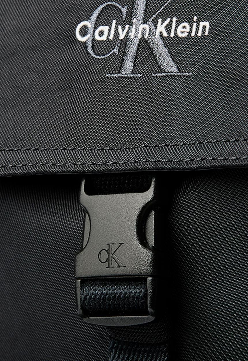 Calvin Klein - Bold Mini Flap Backpack - Black