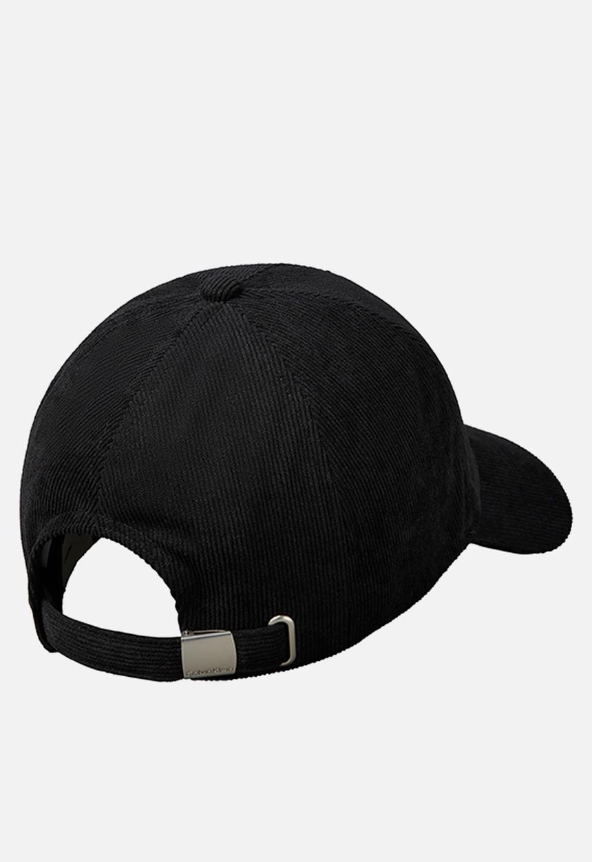 Calvin Klein - Corduroy Graphic 5 Panel Cap - Black