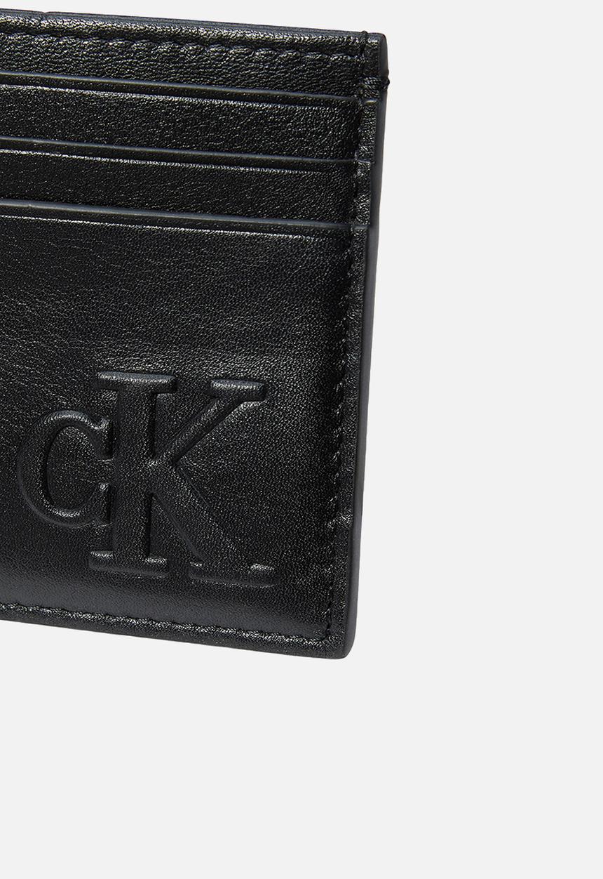 Calvin Klein - Bold Ck Ew Card Case - Black