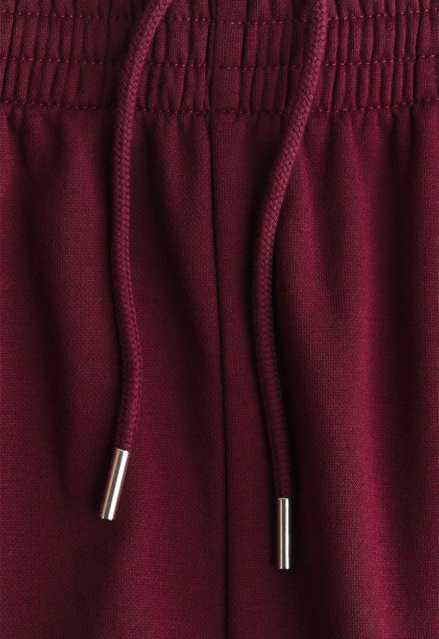 H&M - Sweatpants - burgundy