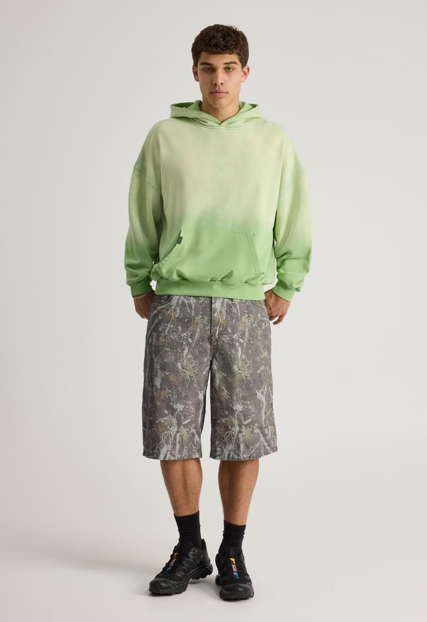 Factorie - Open Gallery Hoodie - Og Washed Fairway Green/Originals