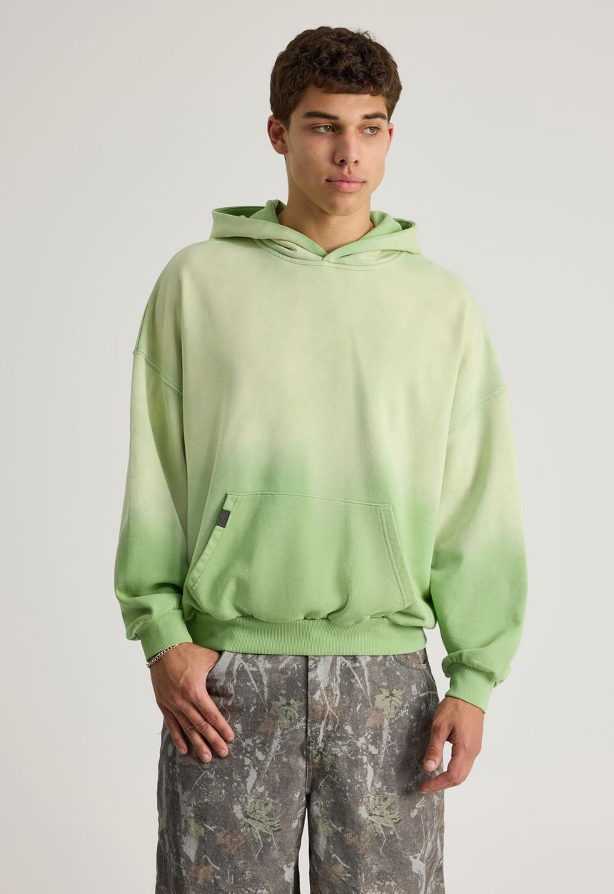 Factorie - Open Gallery Hoodie - Og Washed Fairway Green/Originals