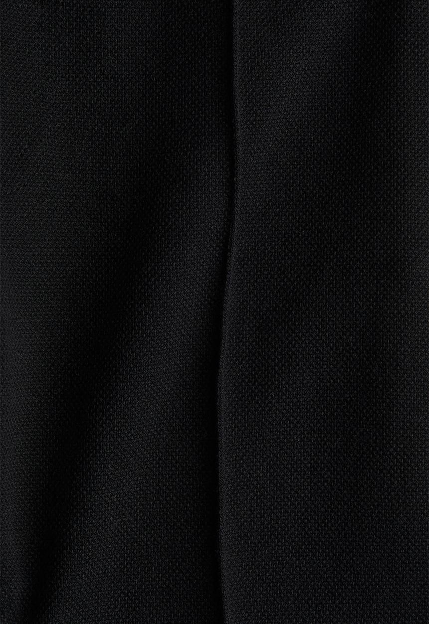 H&M - Tapered piqu? trousers - black