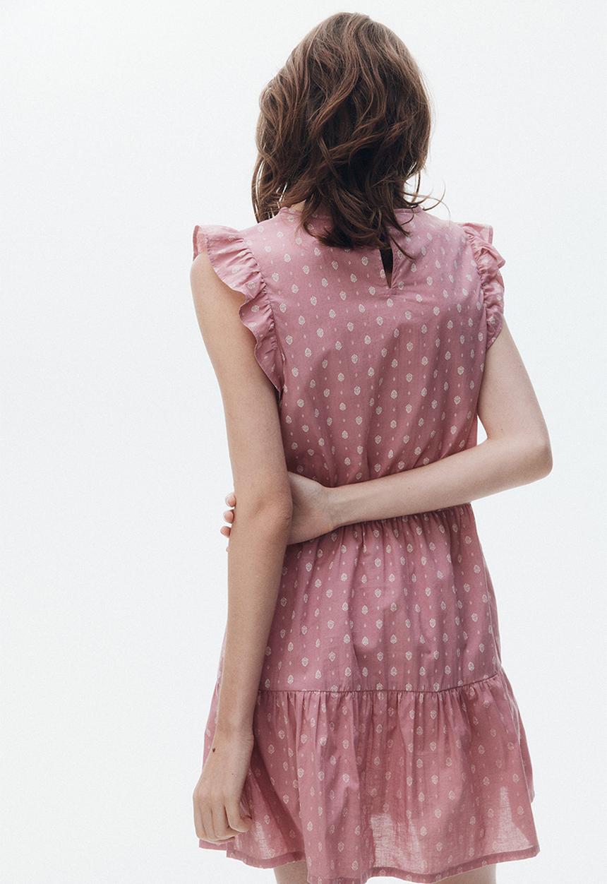 burgundy dress with lace sleeves ZAPAKA Women Wedding Party Dress Burgundy Chiffon Bridesmaid Dress with Lace, Burgundy / L main image 0