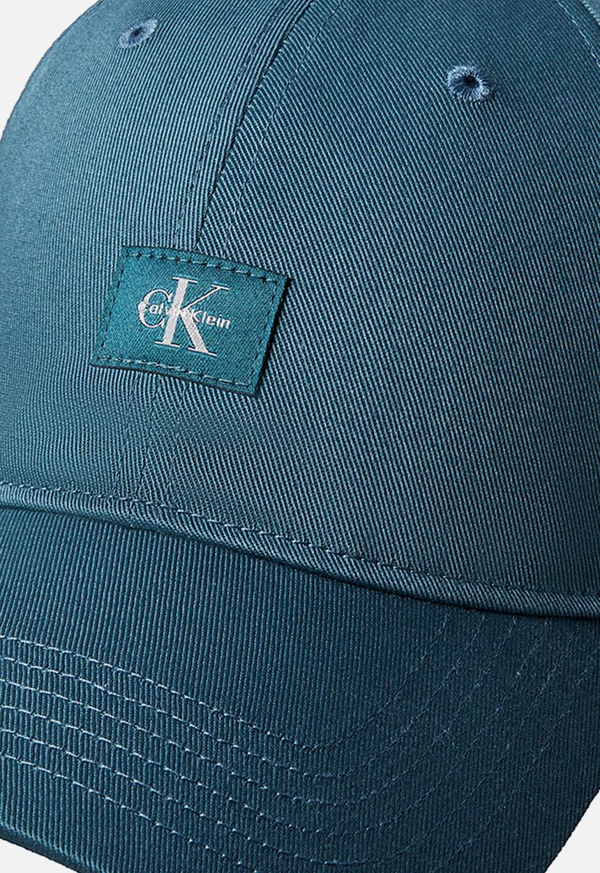 Calvin Klein - Monologo Woven Patch Bb Cap - Atlantic Deep