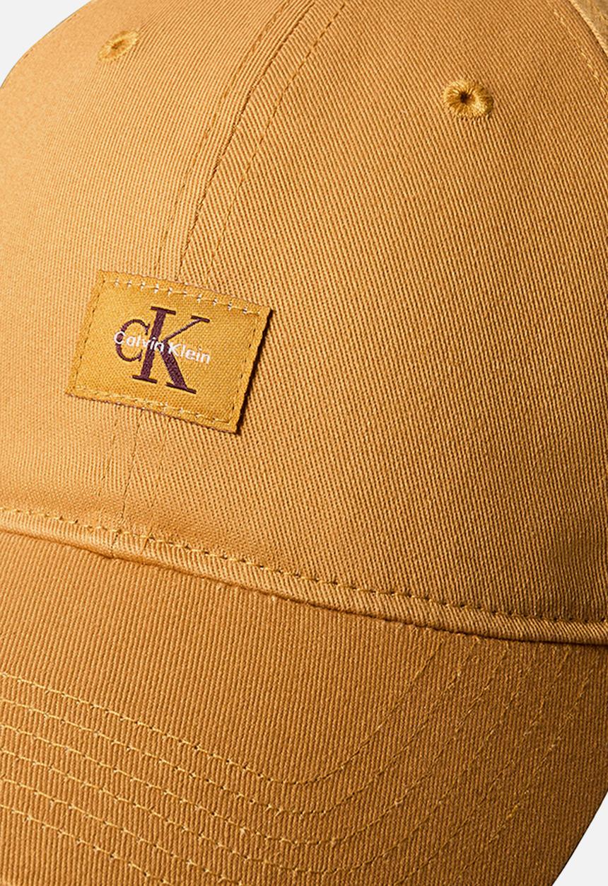 Calvin Klein - Monologo Woven Patch Bb Cap - Field Moss