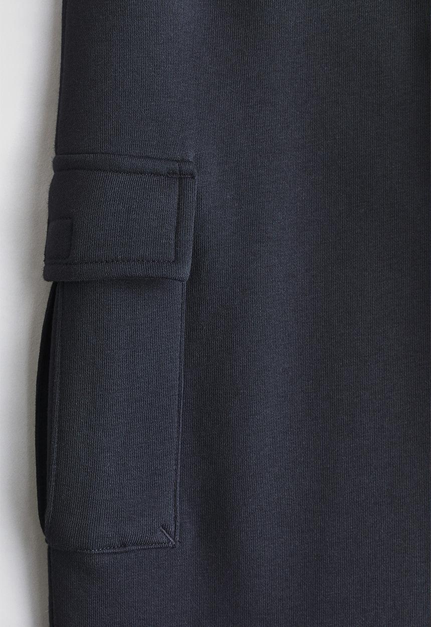 H&M - Cargo-style sweatshirt joggers - dark grey