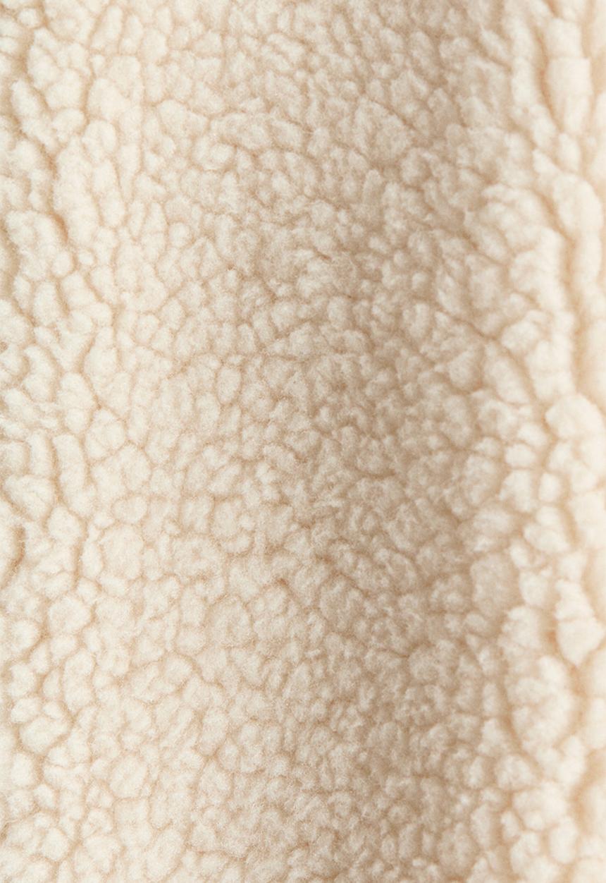 H&M - Teddy gilet - light beige