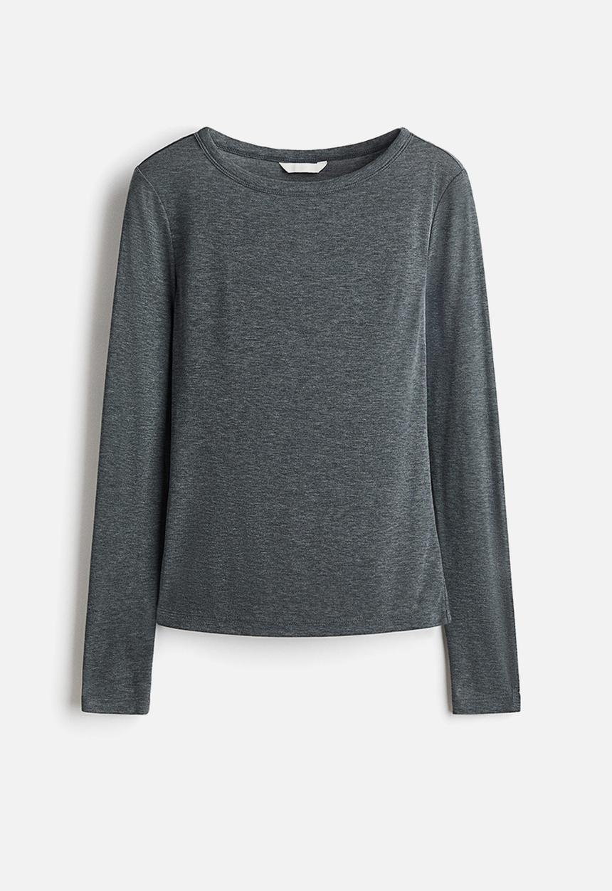 H&M - Jersey top - grey
