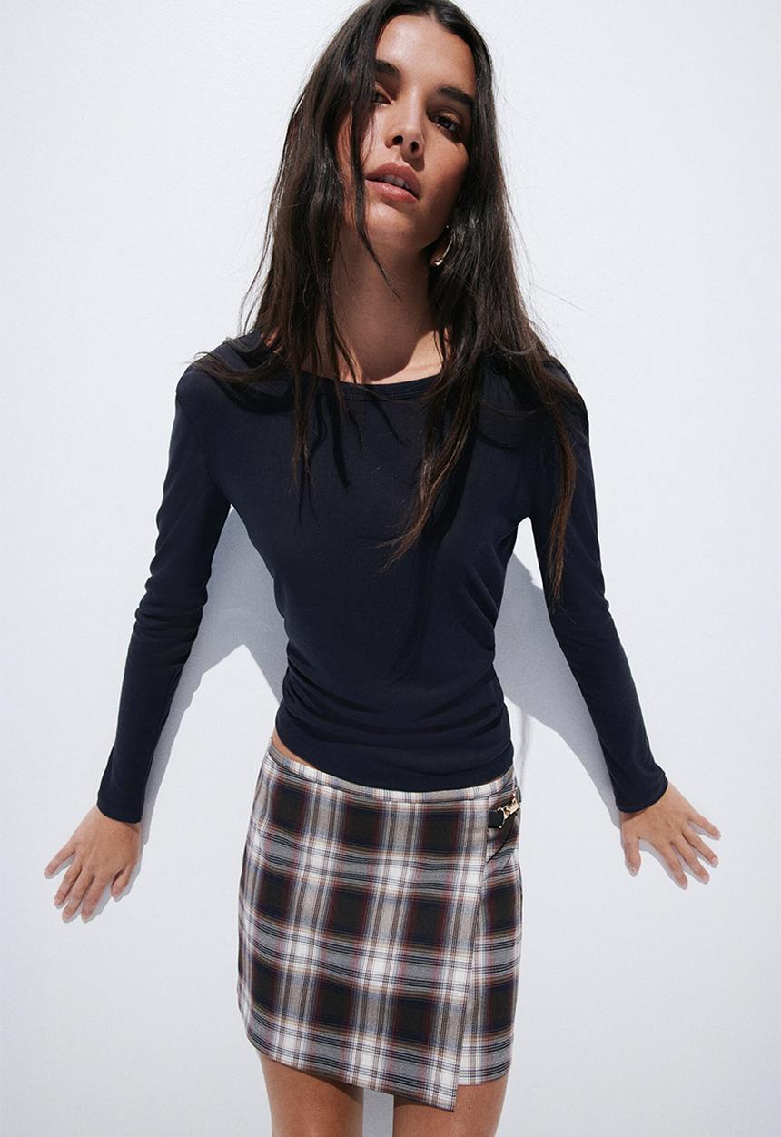 H&M - Jersey top - navy blue