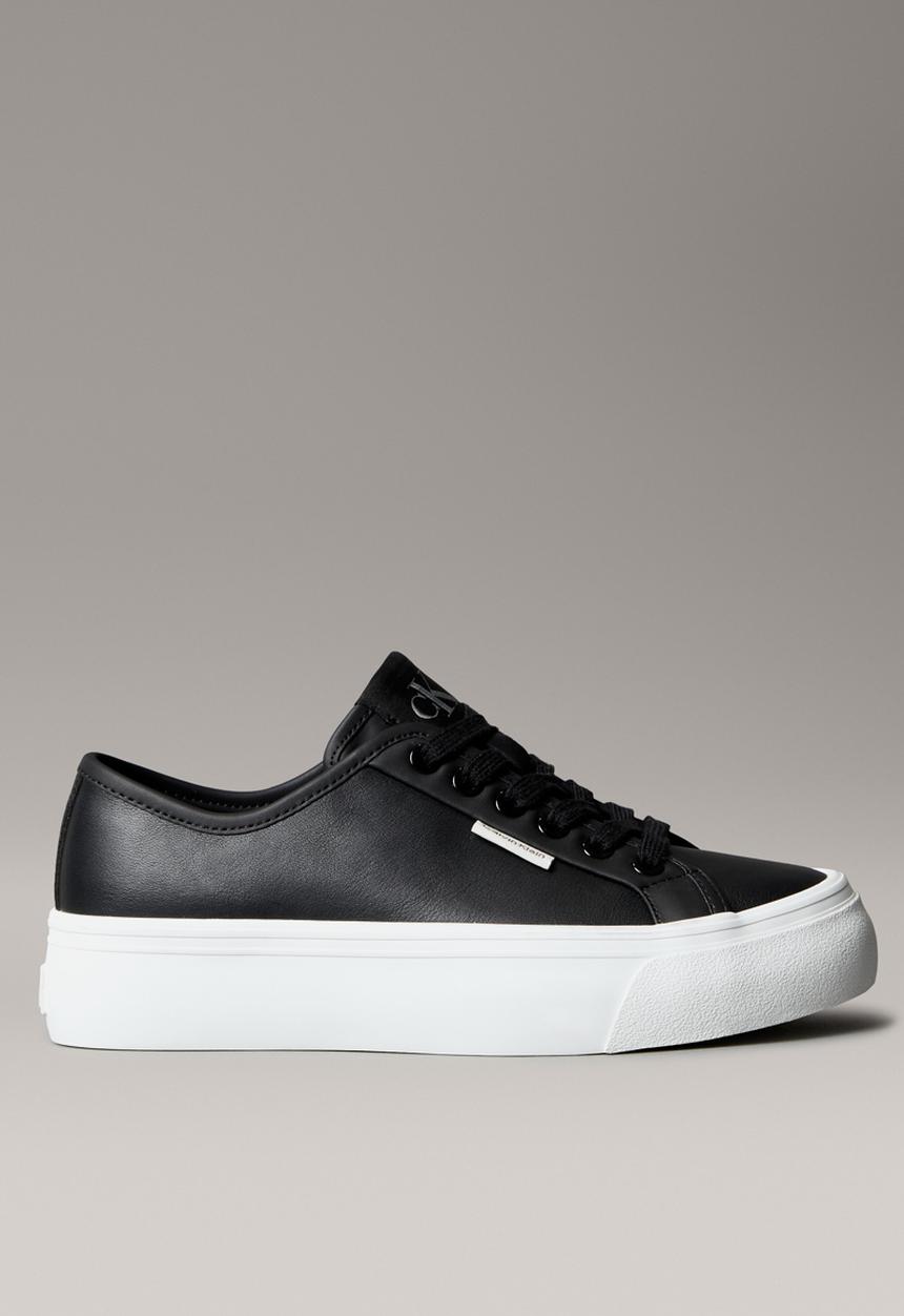 Calvin Klein - Vulcanized Flatform Lace Up - Black