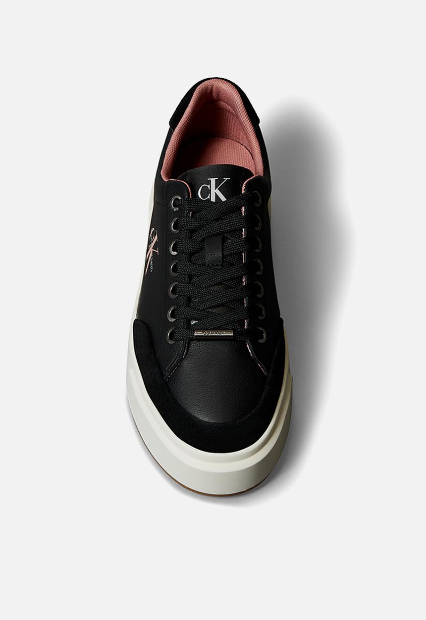 Calvin Klein - Basket Cupsole Laceup - Black/Blush/Vaporous White/Gum