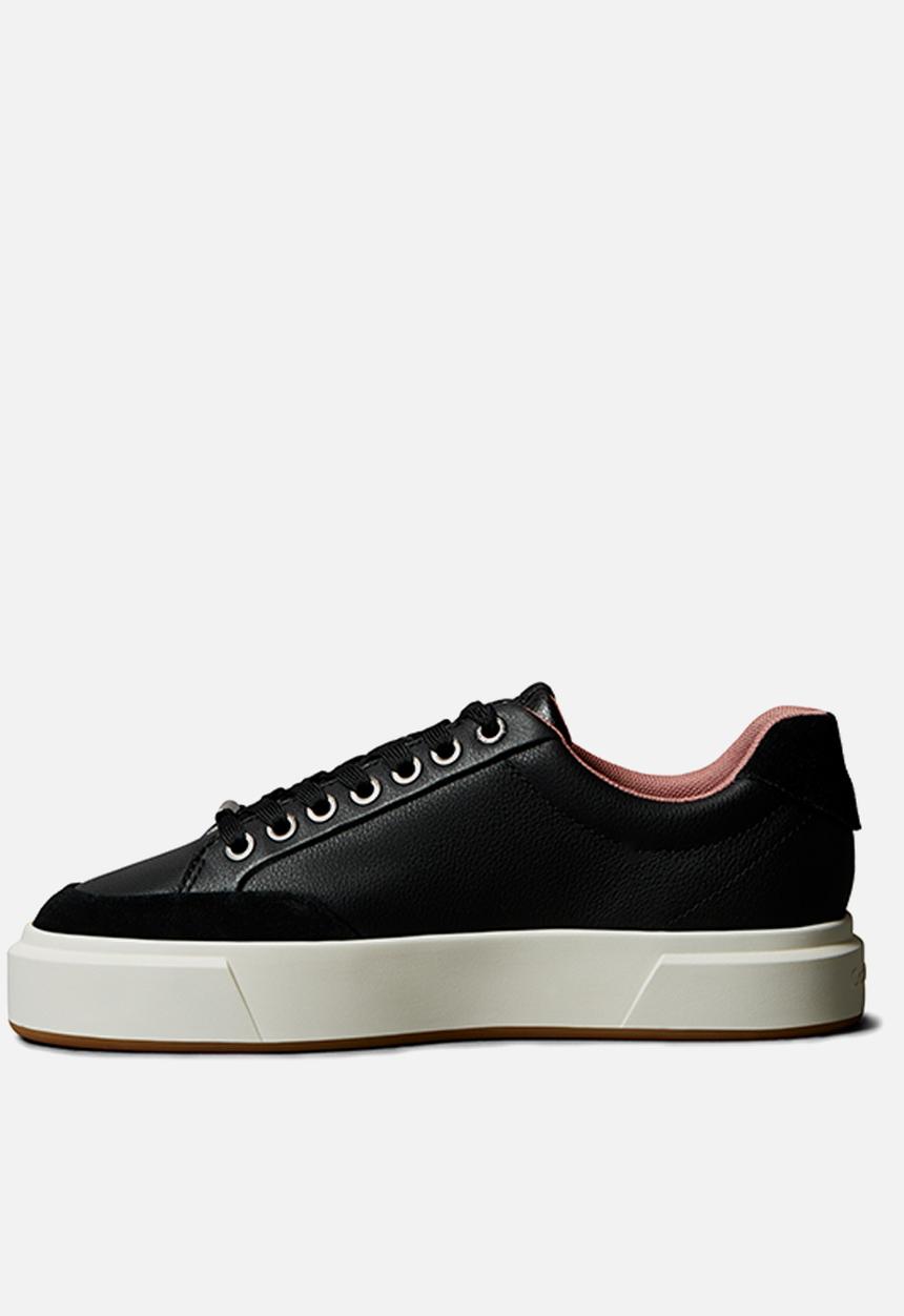 Calvin Klein - Basket Cupsole Laceup - Black/Blush/Vaporous White/Gum