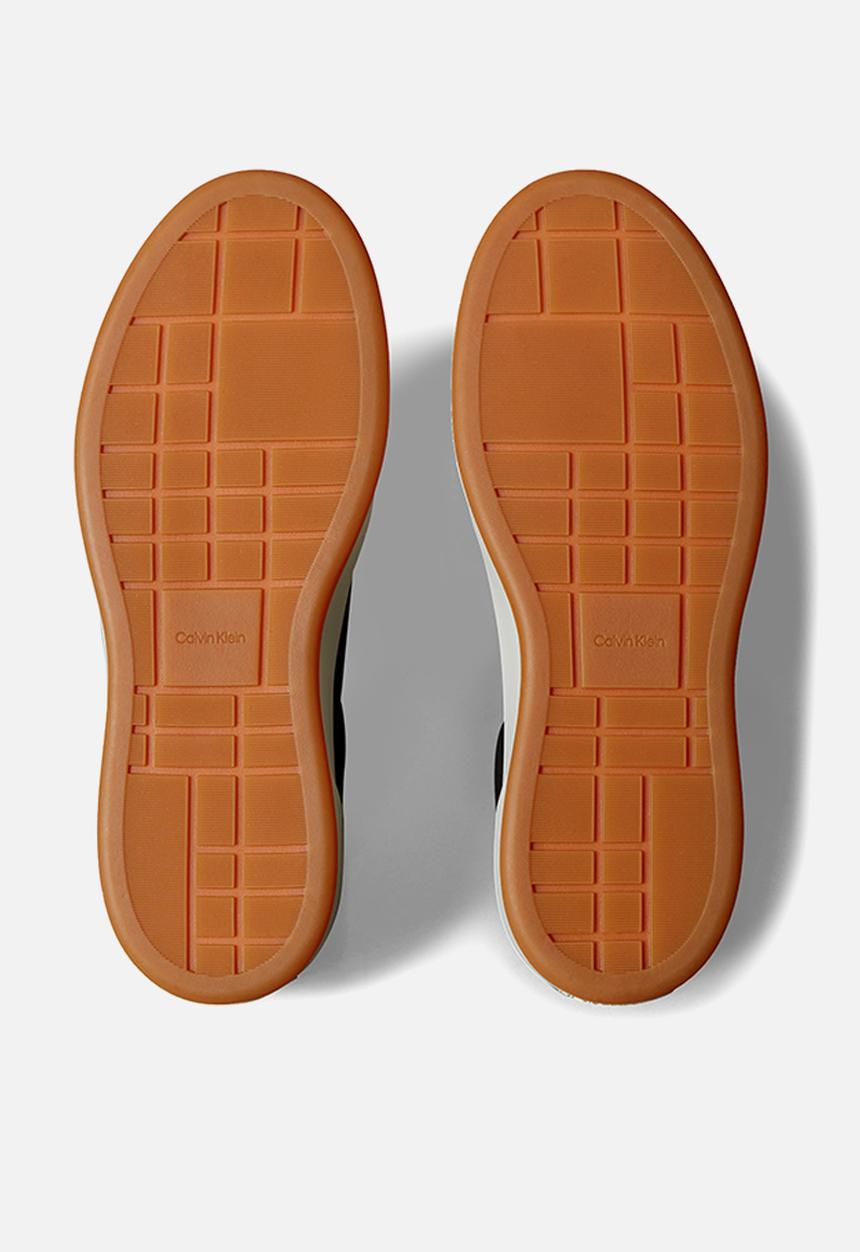 Calvin Klein - Basket Cupsole Laceup - Black/Blush/Vaporous White/Gum
