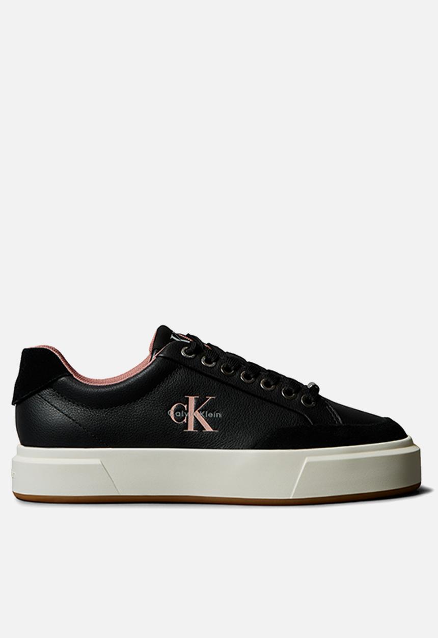 Calvin Klein - Basket Cupsole Laceup - Black/Blush/Vaporous White/Gum