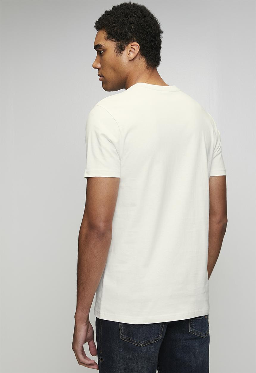 POLO - Phila Block Hd Print Ss Tee - Off White