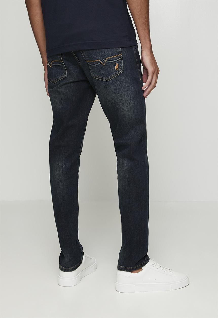 POLO - Ontario Pjc Slim Leg Denim - Dark Wash