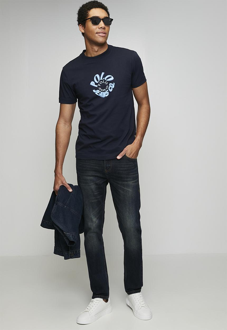 POLO - Ontario Pjc Slim Leg Denim - Dark Wash