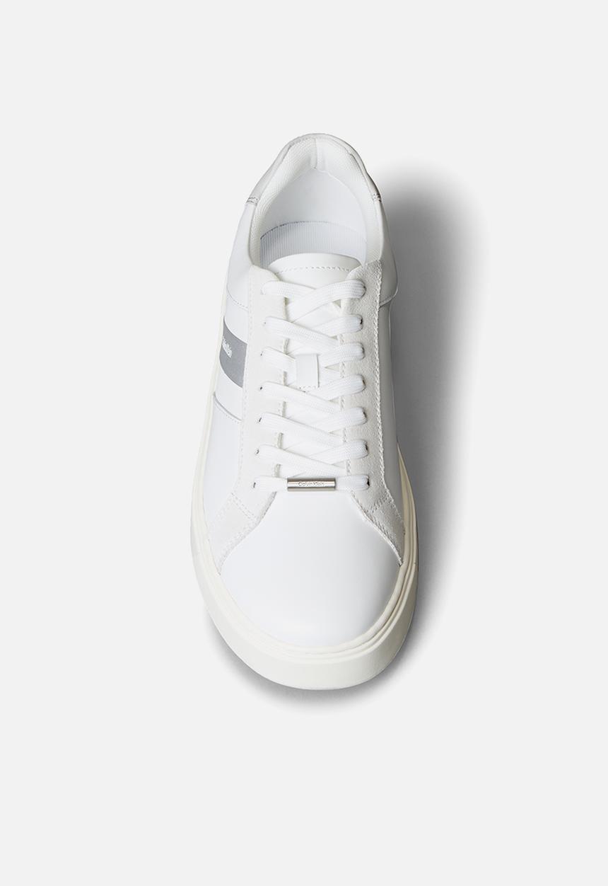 Calvin Klein - Classic Cupsole Laceup - Bright White/Marshmallow/Oyster