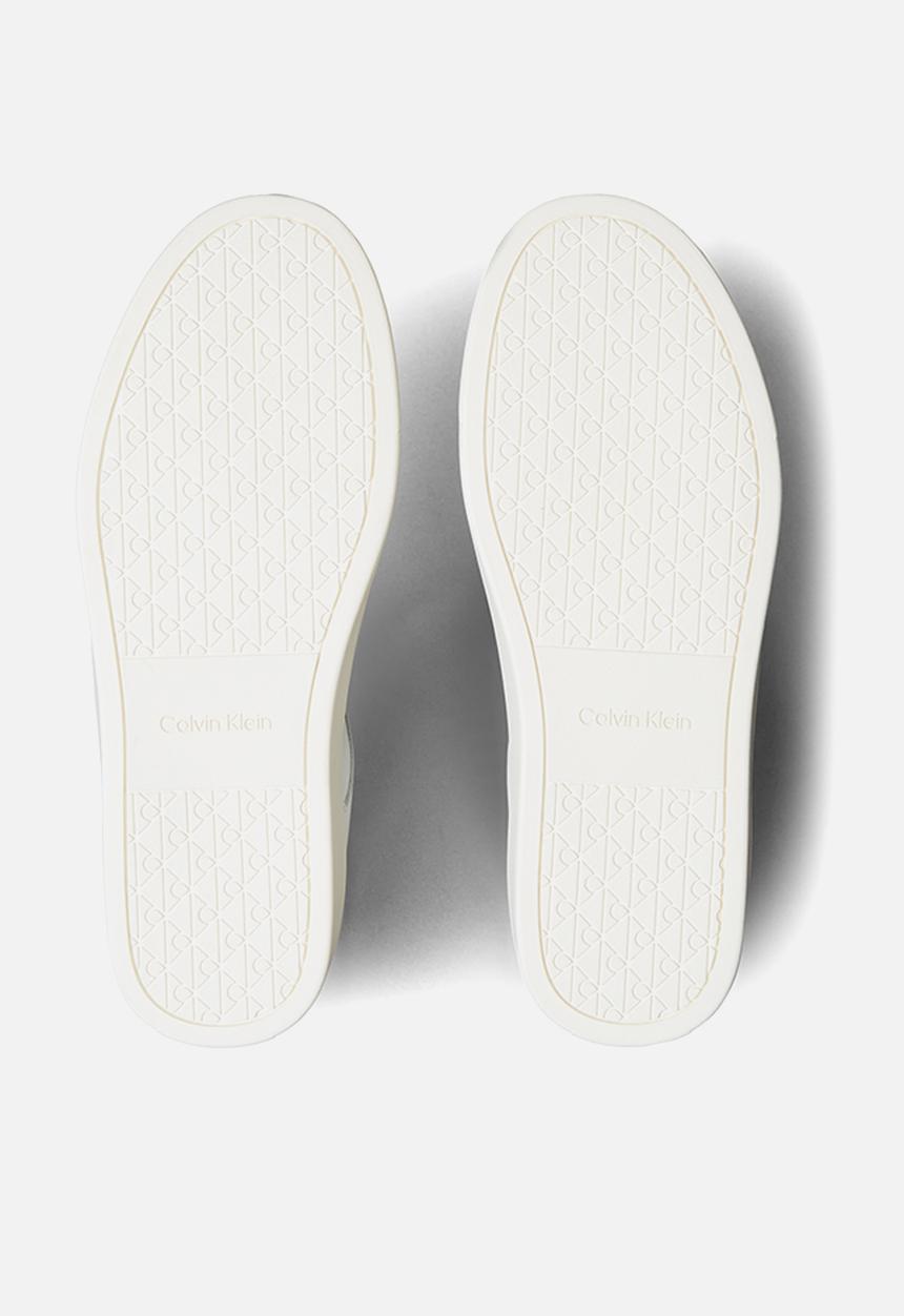 Calvin Klein - Classic Cupsole Laceup - Bright White/Marshmallow/Oyster