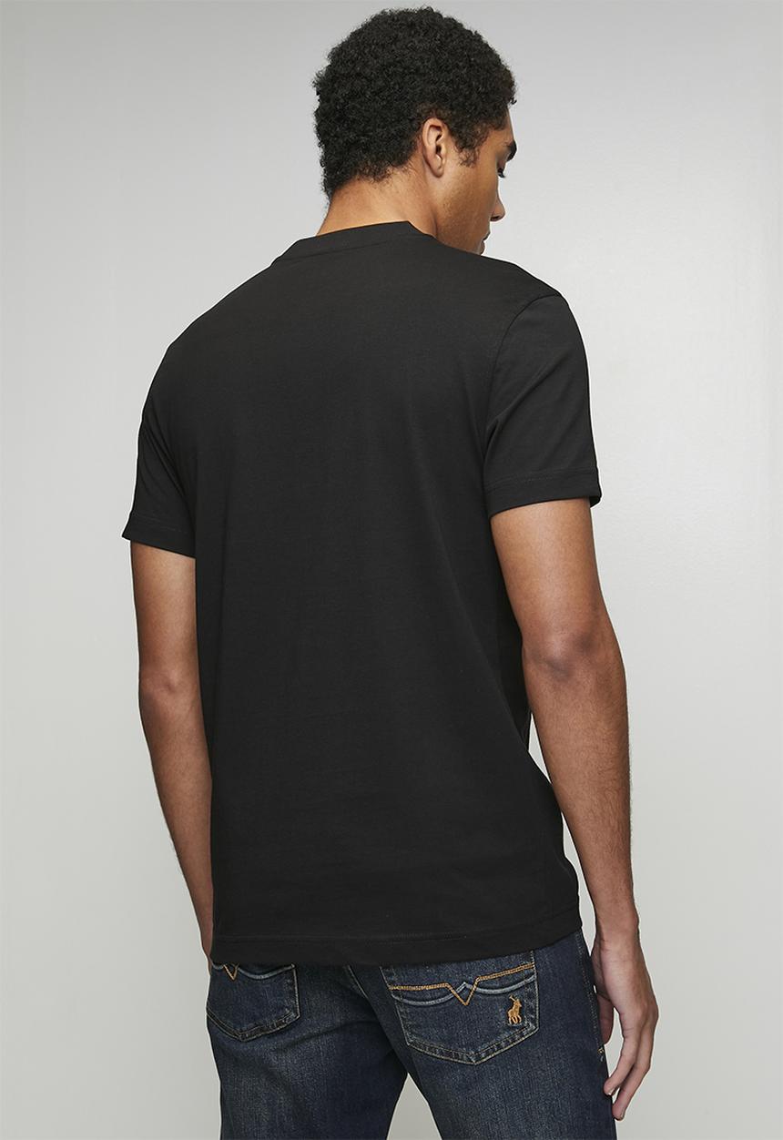 POLO - Pule Pjc Ss Metallic Logo Tee - Black