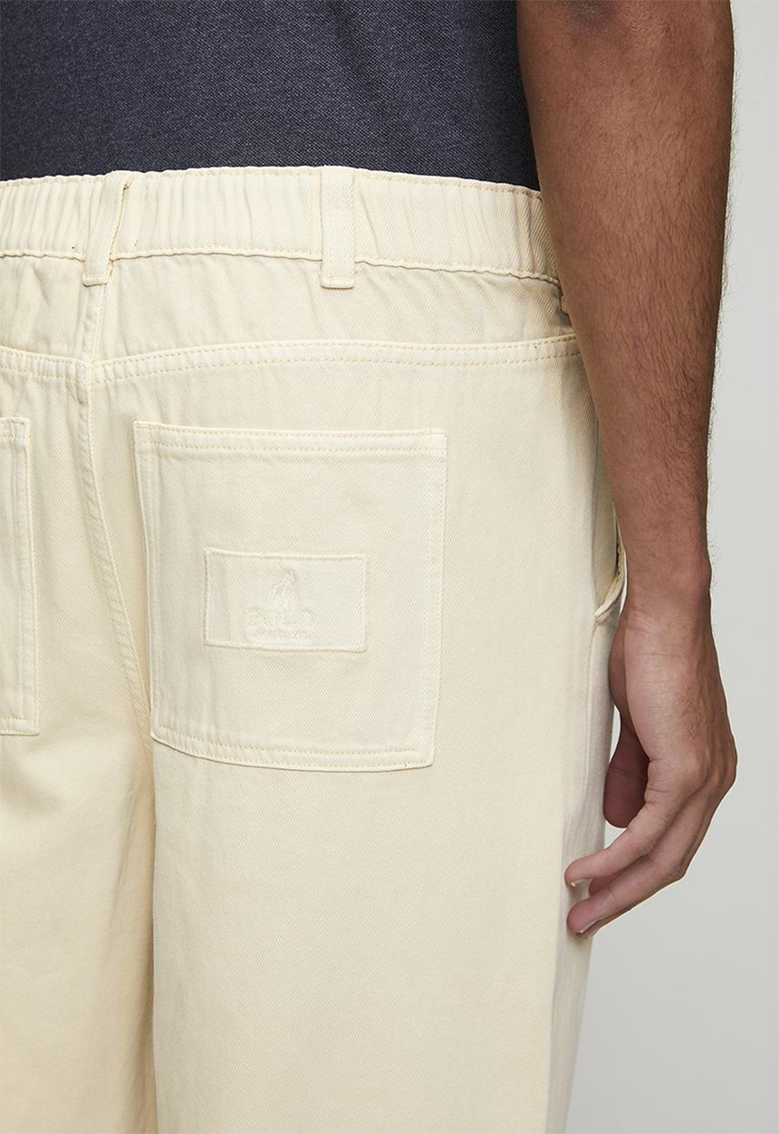 POLO - Quinton Pjc Pleated Twill Pants - Stone