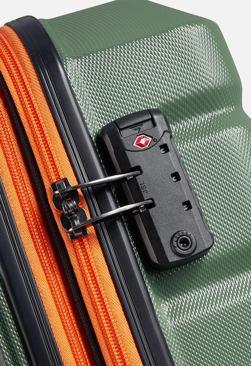 Securitech by Delsey - Securitech Small Citadel 55Cm Trolley Case - Green
