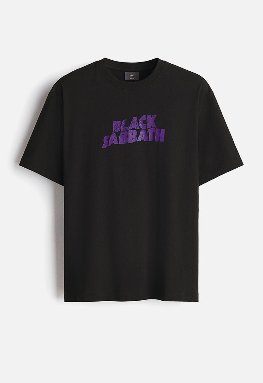 Loose fit t-shirt - black/black sabbath - 0972640199