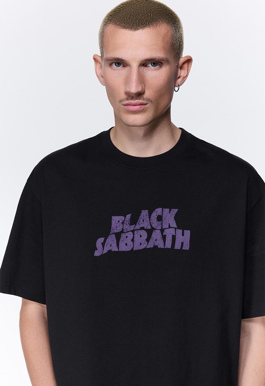 Loose fit t-shirt - black/black sabbath - 0972640199