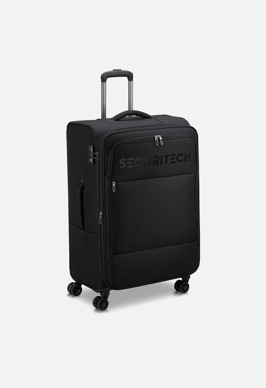 Securitech by Delsey - Securitech Meduim Vanguard 67Cm Trolley Case - Black