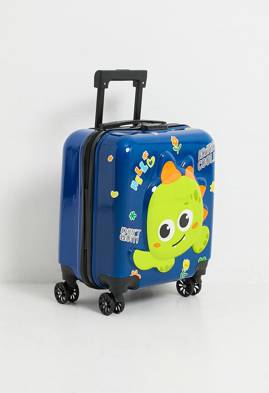 Pop Candy - Baby dino trolley bag - navy/multi