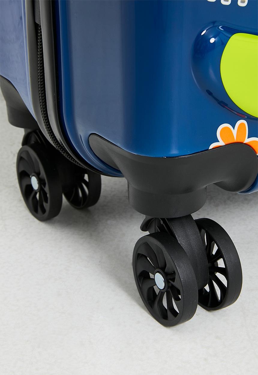 Pop Candy - Baby dino trolley bag - navy/multi